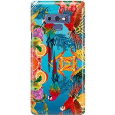 Etui Samsung GALAXY NOTE 9, Etui Tropic Wzory Wielokolorowy - FunnyCase