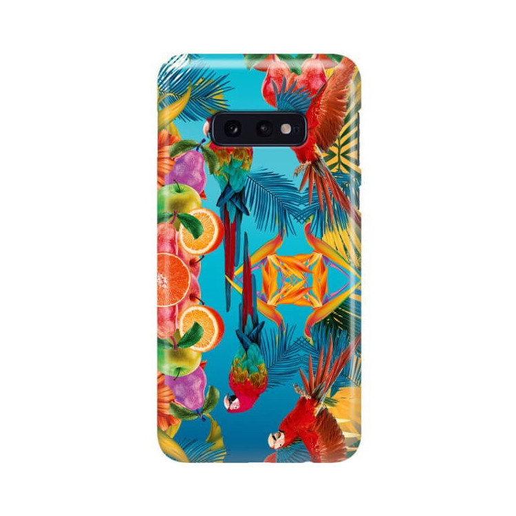 Etui Samsung GALAXY S10E, Etui Tropic Wzory Wielokolorowy - FunnyCase