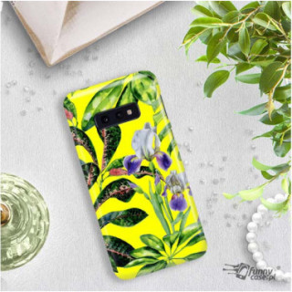 Etui Samsung GALAXY S10E, Etui Tropic Wzory Wielokolorowy - FunnyCase