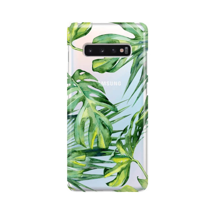 Etui Samsung GALAXY S10 PLUS, Etui Tropic Wzory Wielokolorowy - FunnyCase