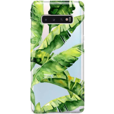 Etui Samsung GALAXY S10 PLUS, Etui Tropic Wzory Wielokolorowy - FunnyCase