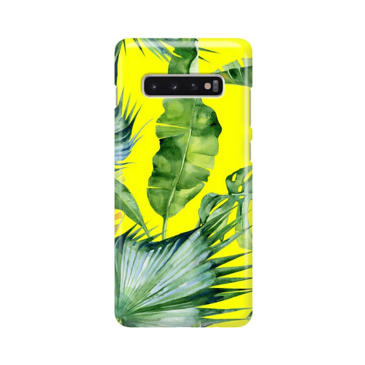 Etui Samsung GALAXY S10 PLUS, Etui Tropic Wzory Wielokolorowy - FunnyCase