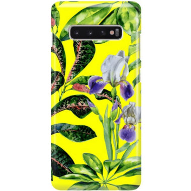 Etui Samsung GALAXY S10 PLUS, Etui Tropic Wzory Wielokolorowy - FunnyCase