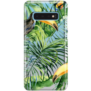 Etui Samsung GALAXY S10, Etui Tropic Wzory Wielokolorowy - FunnyCase