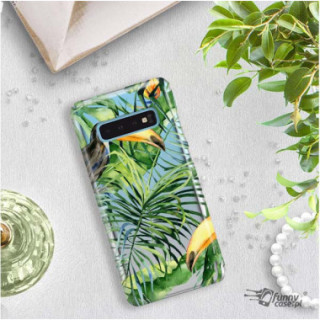 Etui Samsung GALAXY S10, Etui Tropic Wzory Wielokolorowy - FunnyCase