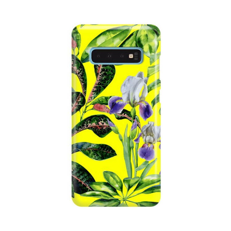 Etui Samsung GALAXY S10, Etui Tropic Wzory Wielokolorowy - FunnyCase