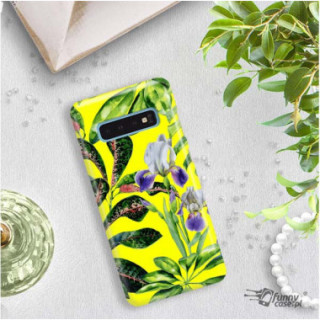 Etui Samsung GALAXY S10, Etui Tropic Wzory Wielokolorowy - FunnyCase