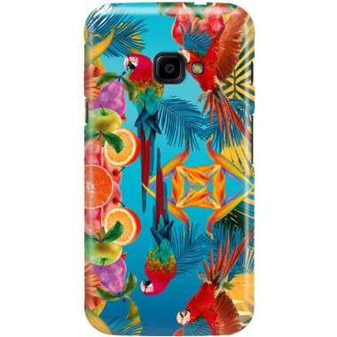 Etui Samsung GALAXY XCOVER 4, Etui Tropic Wzory Wielokolorowy - FunnyCase