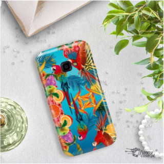 Etui Samsung GALAXY XCOVER 4, Etui Tropic Wzory Wielokolorowy - FunnyCase