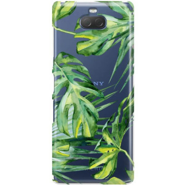 Etui Sony XPERIA 10, Etui Tropic Wzory Wielokolorowy - FunnyCase