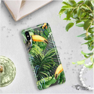 Etui Xiaomi MI A2, Etui Tropic Wzory Wielokolorowy - FunnyCase