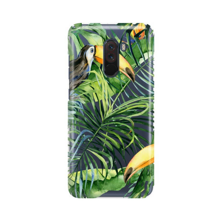 Etui Xiaomi POCOPHONE F1, Etui Tropic Wzory Wielokolorowy - FunnyCase