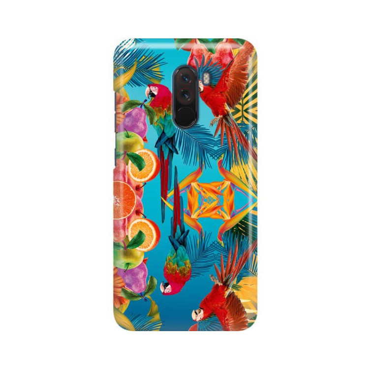 Etui Xiaomi POCOPHONE F1, Etui Tropic Wzory Wielokolorowy - FunnyCase