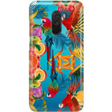 Etui Xiaomi POCOPHONE F1, Etui Tropic Wzory Wielokolorowy - FunnyCase