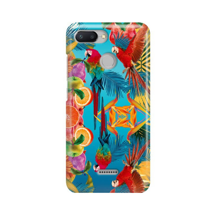 Etui Xiaomi REDMI 6, Etui Tropic Wzory Wielokolorowy - FunnyCase