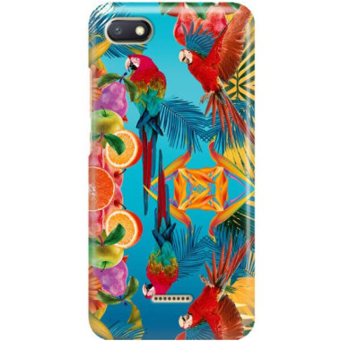 Etui Xiaomi REDMI 6A, Etui Tropic Wzory Wielokolorowy - FunnyCase