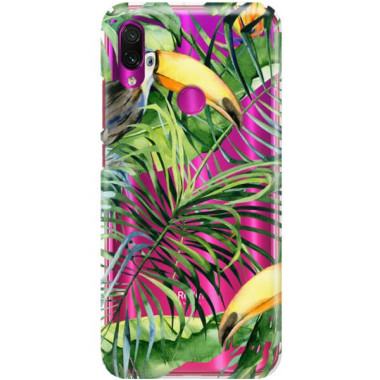 Etui Xiaomi REDMI NOTE 7, Etui Tropic Wzory Wielokolorowy - FunnyCase