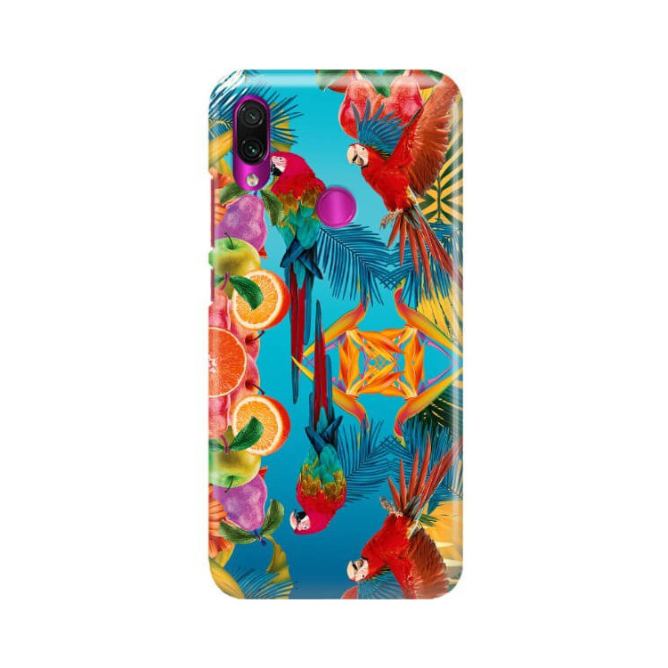 Etui Xiaomi REDMI NOTE 7, Etui Tropic Wzory Wielokolorowy - FunnyCase