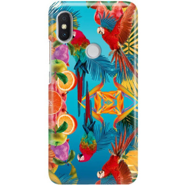 Etui Xiaomi REDMI S2, Etui Tropic Wzory Wielokolorowy - FunnyCase