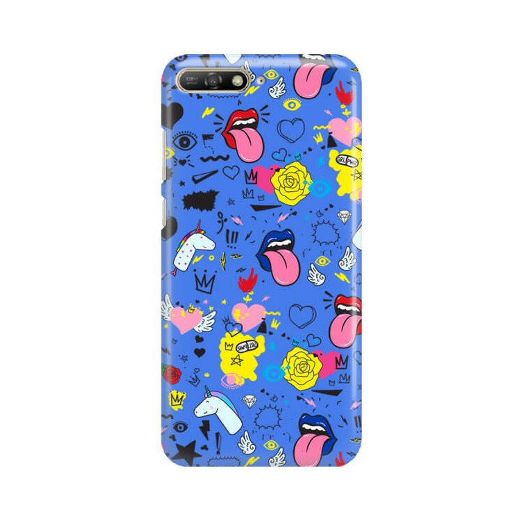 Etui Huawei Y6 2018 / HONOR 7A, ST_FCN183 Wzory - FunnyCase