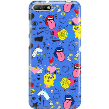 Etui Huawei Y6 2018 / HONOR 7A, ST_FCN183 Wzory - FunnyCase