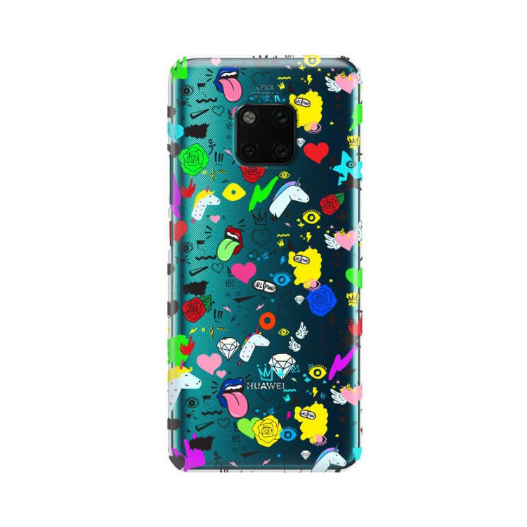 Etui Huawei MATE 20 PRO, ST_FCN122 Wzory - FunnyCase