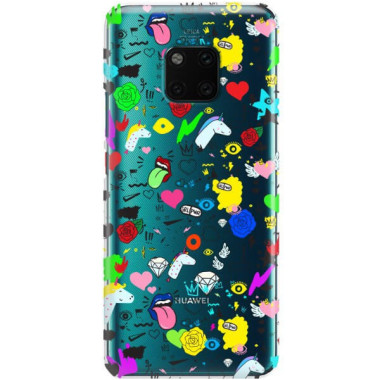 Etui Huawei MATE 20 PRO, ST_FCN122 Wzory - FunnyCase