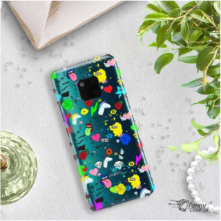 Etui Huawei MATE 20 PRO, ST_FCN122 Wzory - FunnyCase