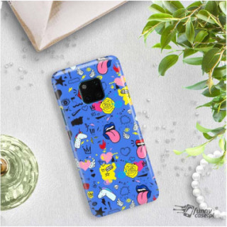 Etui Huawei MATE 20 PRO, ST_FCN183 Wzory - FunnyCase