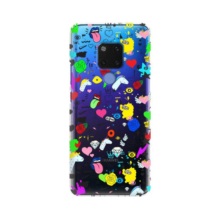 Etui Huawei MATE 20, ST_FCN122 Wzory - FunnyCase