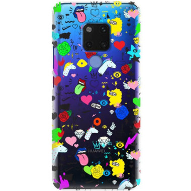 Etui Huawei MATE 20, ST_FCN122 Wzory - FunnyCase