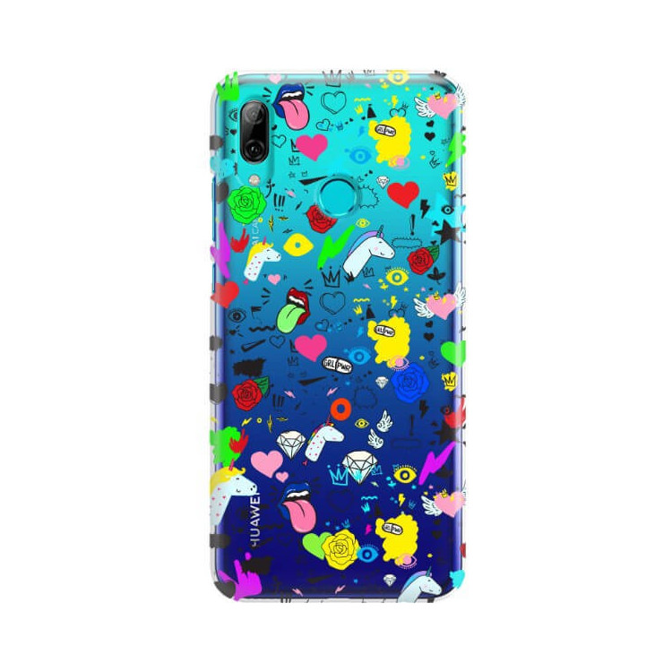 Etui Huawei P SMART Z / Y9 PRIME 2019, ST_FCN122 Wzory - FunnyCase