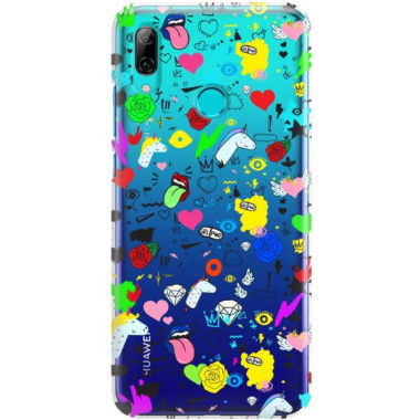 Etui Huawei P SMART Z / Y9 PRIME 2019, ST_FCN122 Wzory - FunnyCase