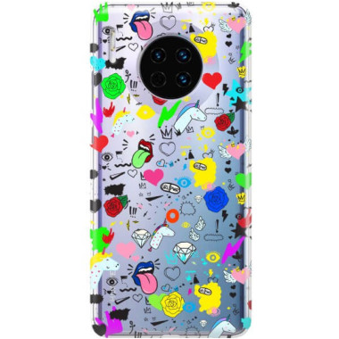 Etui Huawei MATE 30, ST_FCN122 Wzory - FunnyCase