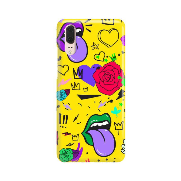 Etui Huawei P20, ST_FCN114 Wzory - FunnyCase