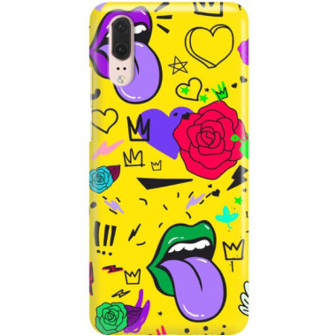 Etui Huawei P20, ST_FCN114 Wzory - FunnyCase