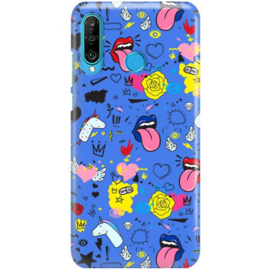 Etui Huawei P30 LITE, ST_FCN183 Wzory - FunnyCase