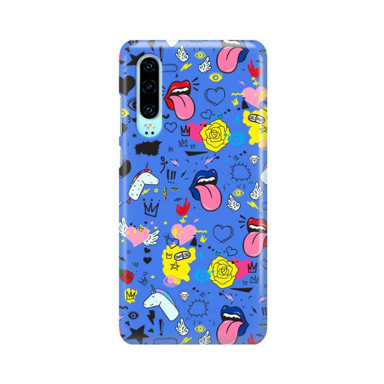 Etui Huawei P30, ST_FCN183 Wzory - FunnyCase