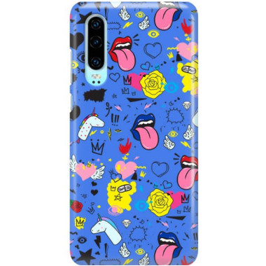 Etui Huawei P30, ST_FCN183 Wzory - FunnyCase