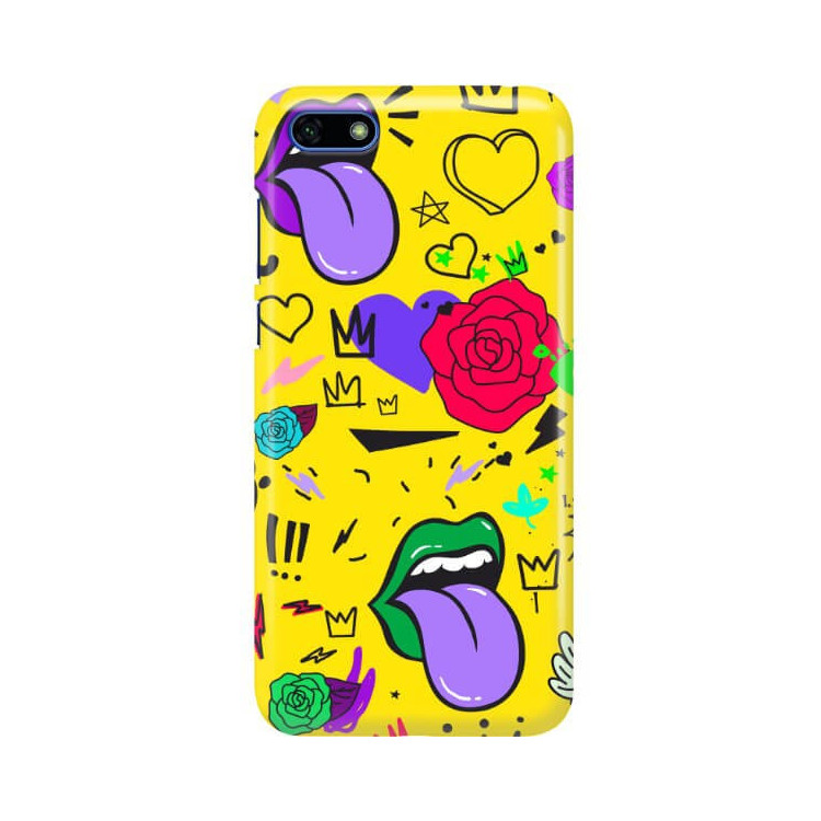 Etui Huawei Y5 2018, ST_FCN114 Wzory - FunnyCase