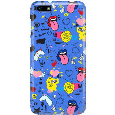 Etui Huawei Y5 2018, ST_FCN183 Wzory - FunnyCase