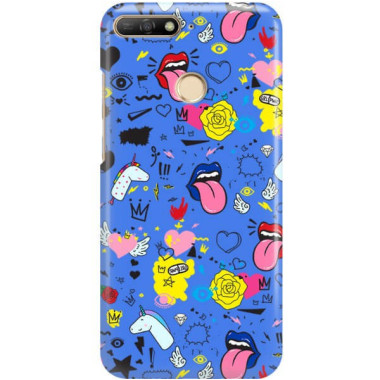 Etui Huawei Y6 PRIME 2018, ST_FCN183 Wzory - FunnyCase