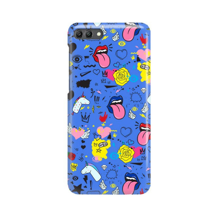 Etui Huawei Y9 2018, ST_FCN183 Wzory - FunnyCase