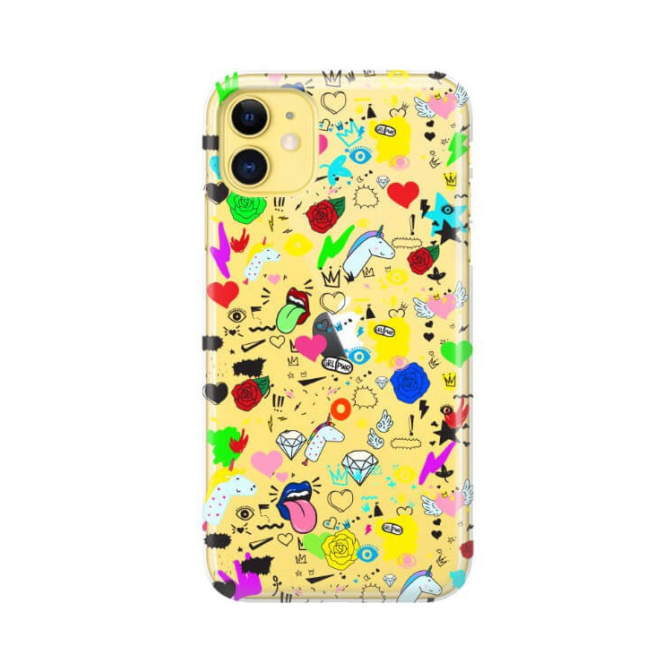 ETUI NA TELEFON APPLE IPHONE 11 STICKERS ST_FCN122