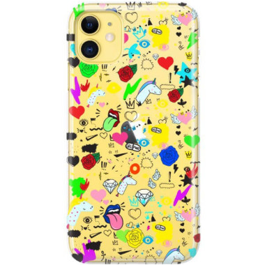 Etui Apple IPHONE 11, ST_FCN122 Wzory - FunnyCase