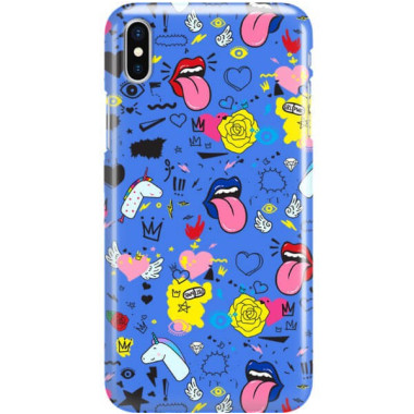 Etui Apple IPHONE X / XS, ST_FCN183 Wzory - FunnyCase