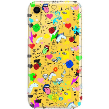 Etui Apple IPHONE XR, ST_FCN122 Wzory - FunnyCase