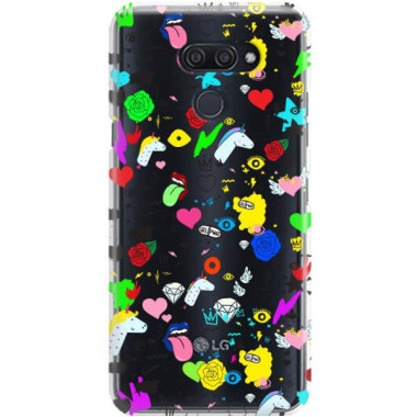 Etui Lg K50 / Q60, ST_FCN122 Wzory - FunnyCase