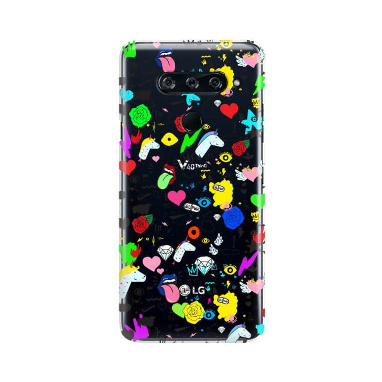 Etui Lg V40, ST_FCN122 Wzory - FunnyCase