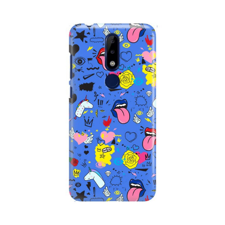 Etui Nokia 5.1 PLUS, ST_FCN183 Wzory - FunnyCase